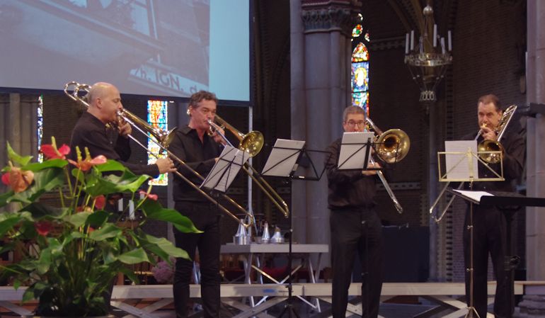 Het trombone kwartet