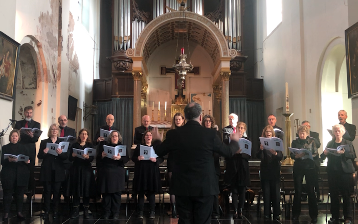 Het CVE zingt The Sacrifice van Tuapsk