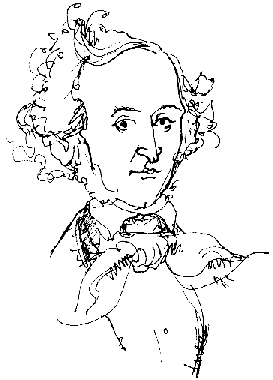Schets van Mendelssohn